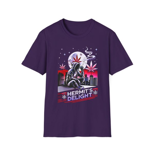 city skyline purple