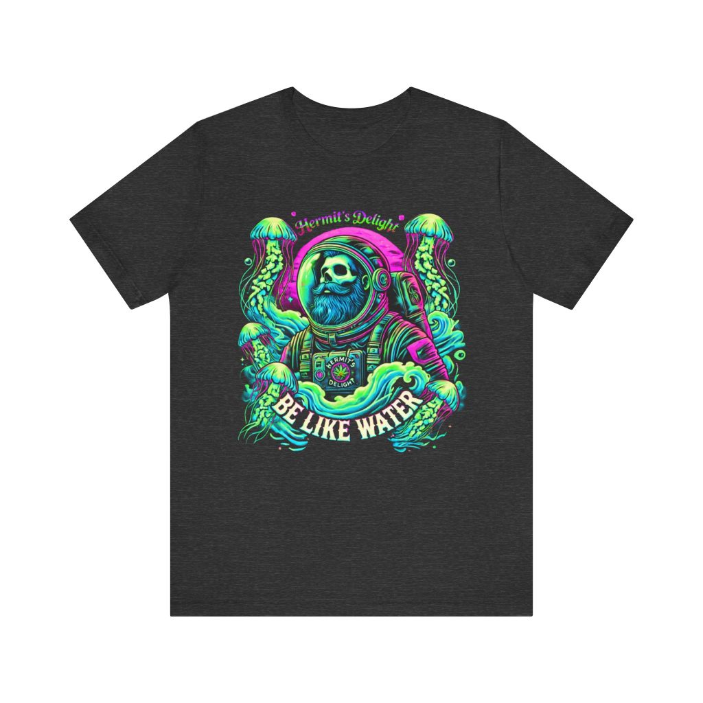 be like water dark grey heather