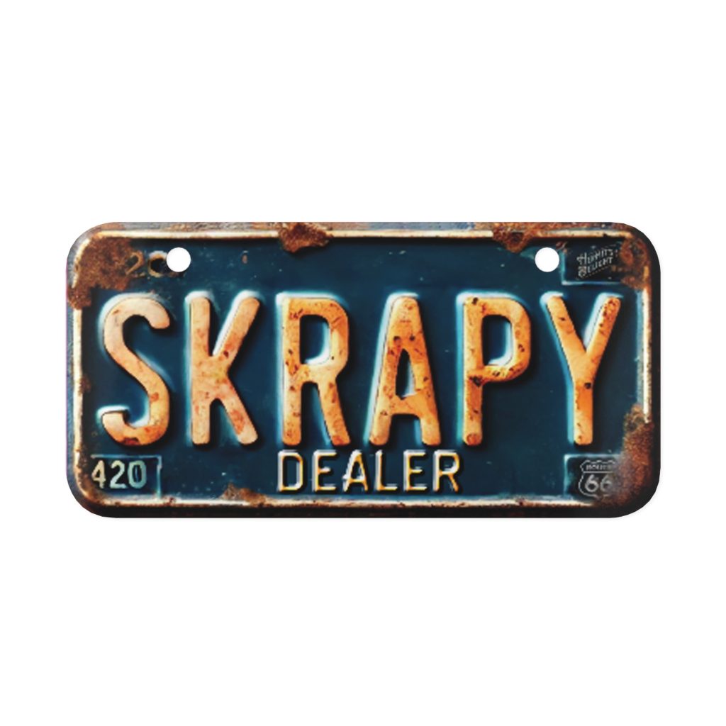 mini license plate