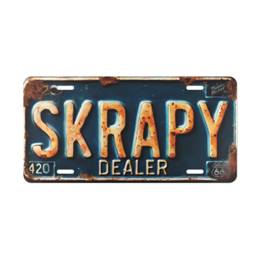 vanity plate