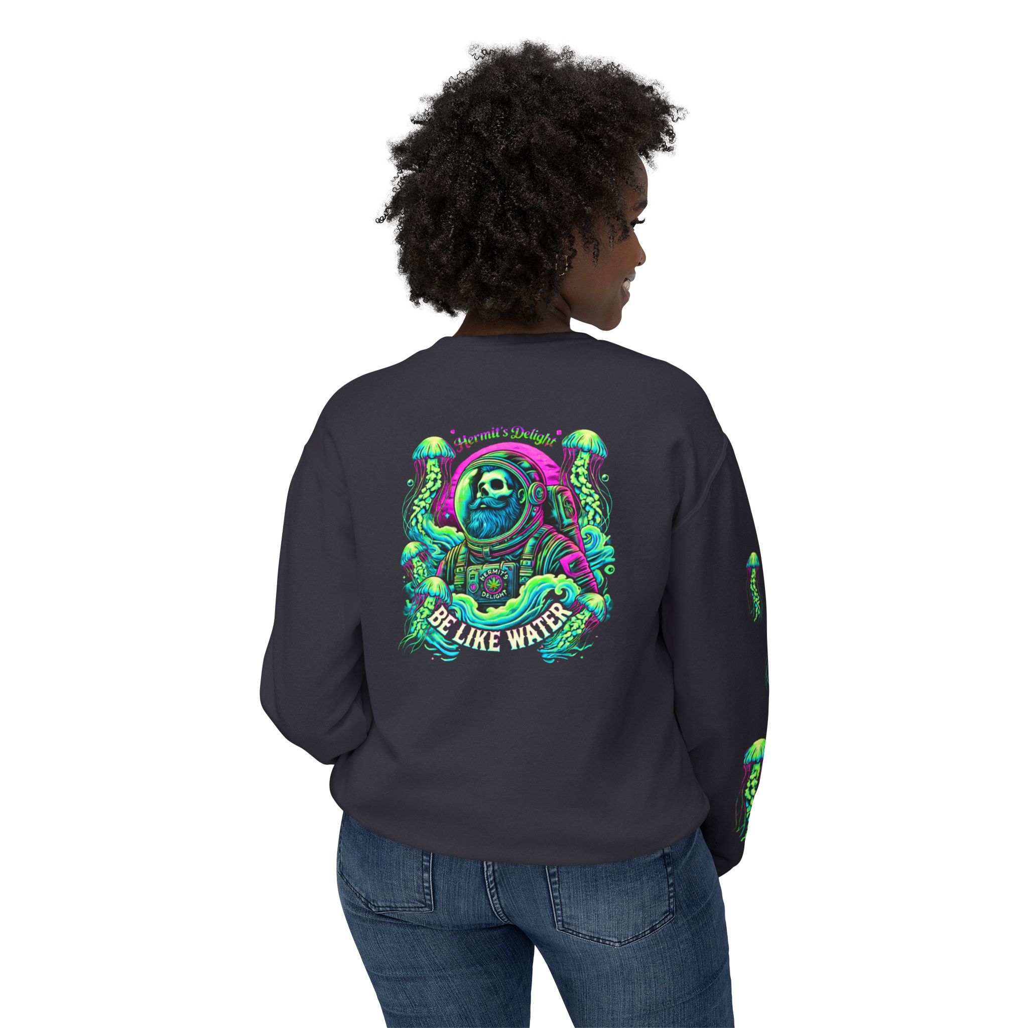 unisex lightweight crewneck sweatshirt